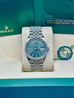 Rolex White Rolesor Datejust 36  - Mint Green Index Dial - Jubilee Bracelet - 126234