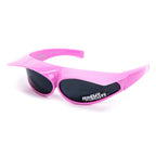 Jeremy Scott Ladies Sport Pink Hood Sunglasses