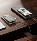 KUXIU K1 15W Fast Charging 3-in-1 MagSafe Wireless Power Bank - Black