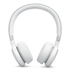 JBL Live 670NC Wireless On-Ear Adaptive Noise Cancelling Headphones (White)