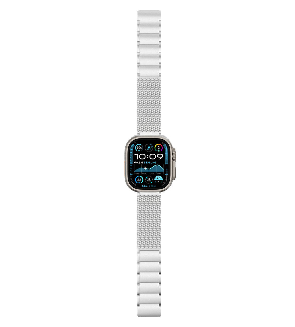 KUXIU Natural Stainless Steel Magnetic Apple Watch Band