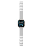KUXIU Natural Stainless Steel Magnetic Apple Watch Band