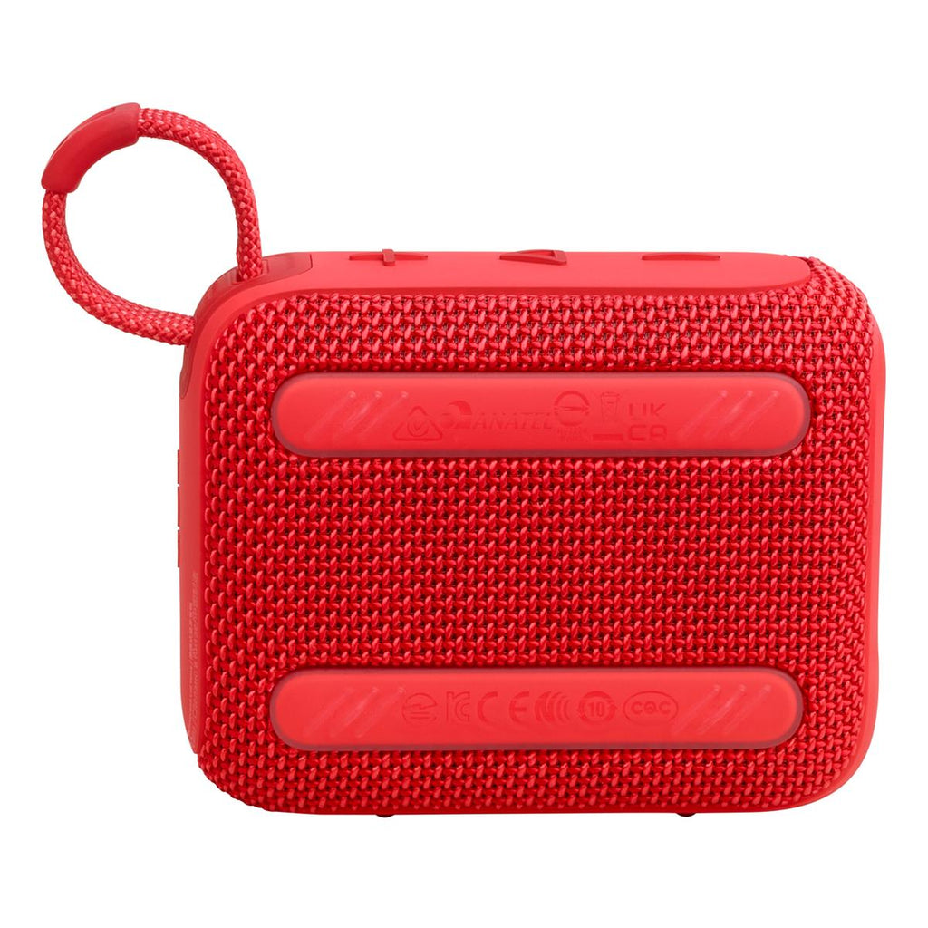 JBL Go 4 Ultra Portable Bluetooth Speaker Bundle with gSport Case (Red)