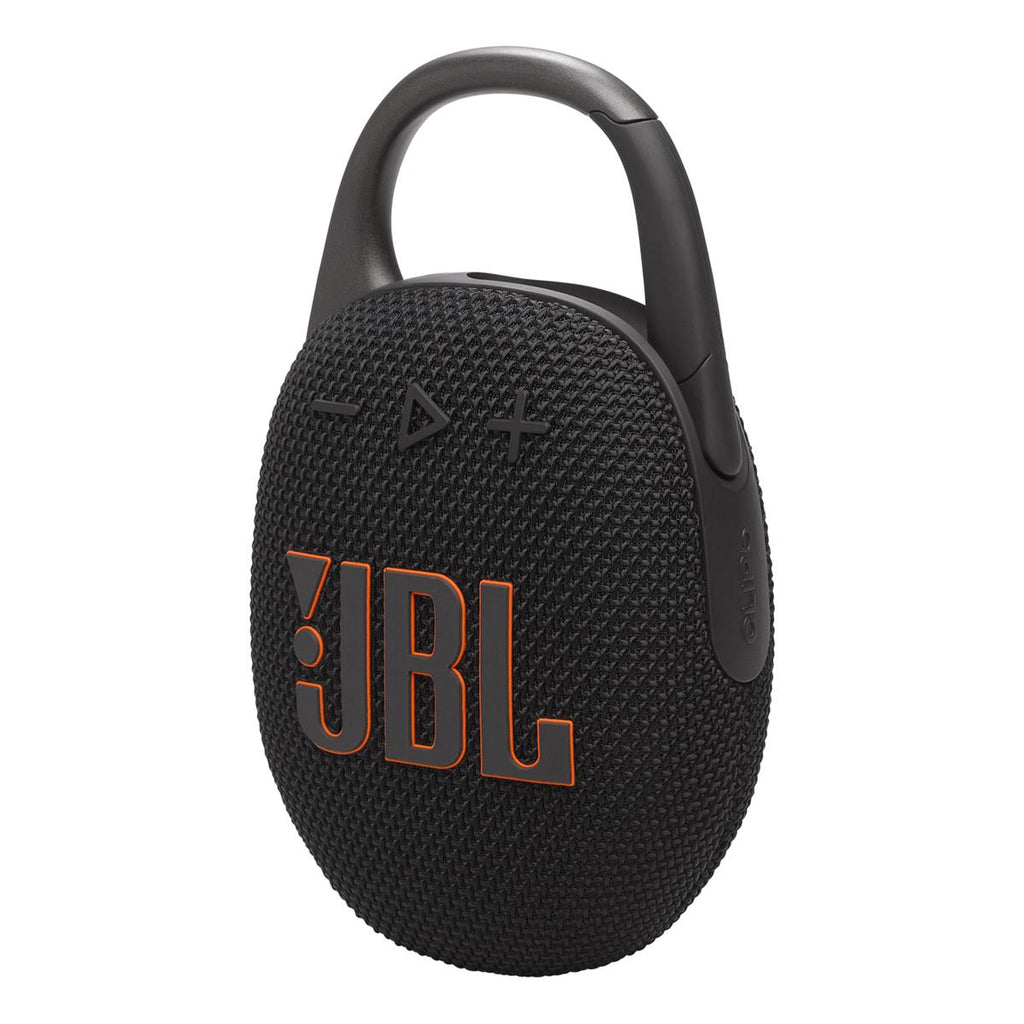JBL Clip 5 Ultra Portable Bluetooth Speaker with gSport Carbon Fiber Case (Black)