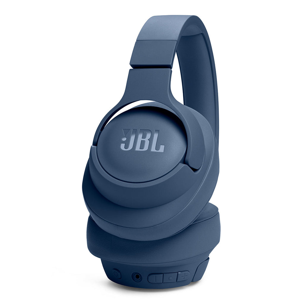 JBL Tune 720BT Wireless Over Ear Bluetooth Headphone Bundle with gSport Case (Blue)