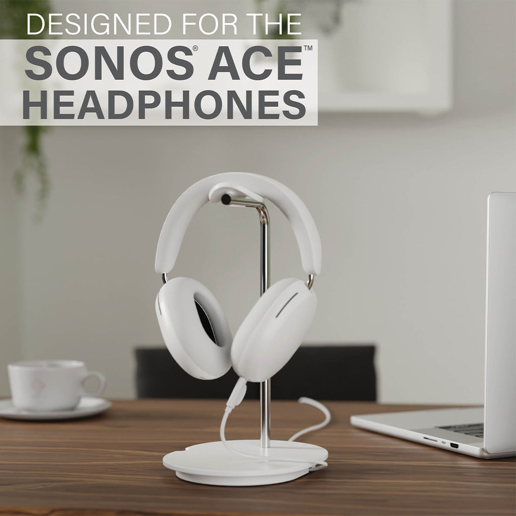 Sanus Headphone Stand for Sonos Ace (White)