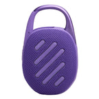 JBL Clip 5 Ultra Portable Bluetooth Speaker with gSport Carbon Fiber Case (Purple)
