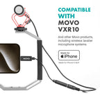 Movo F 3.5mm TRRS Mic to USB-C Connector Dongle