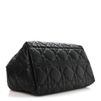 Calfskin Macrocannage Large Toujours Black
