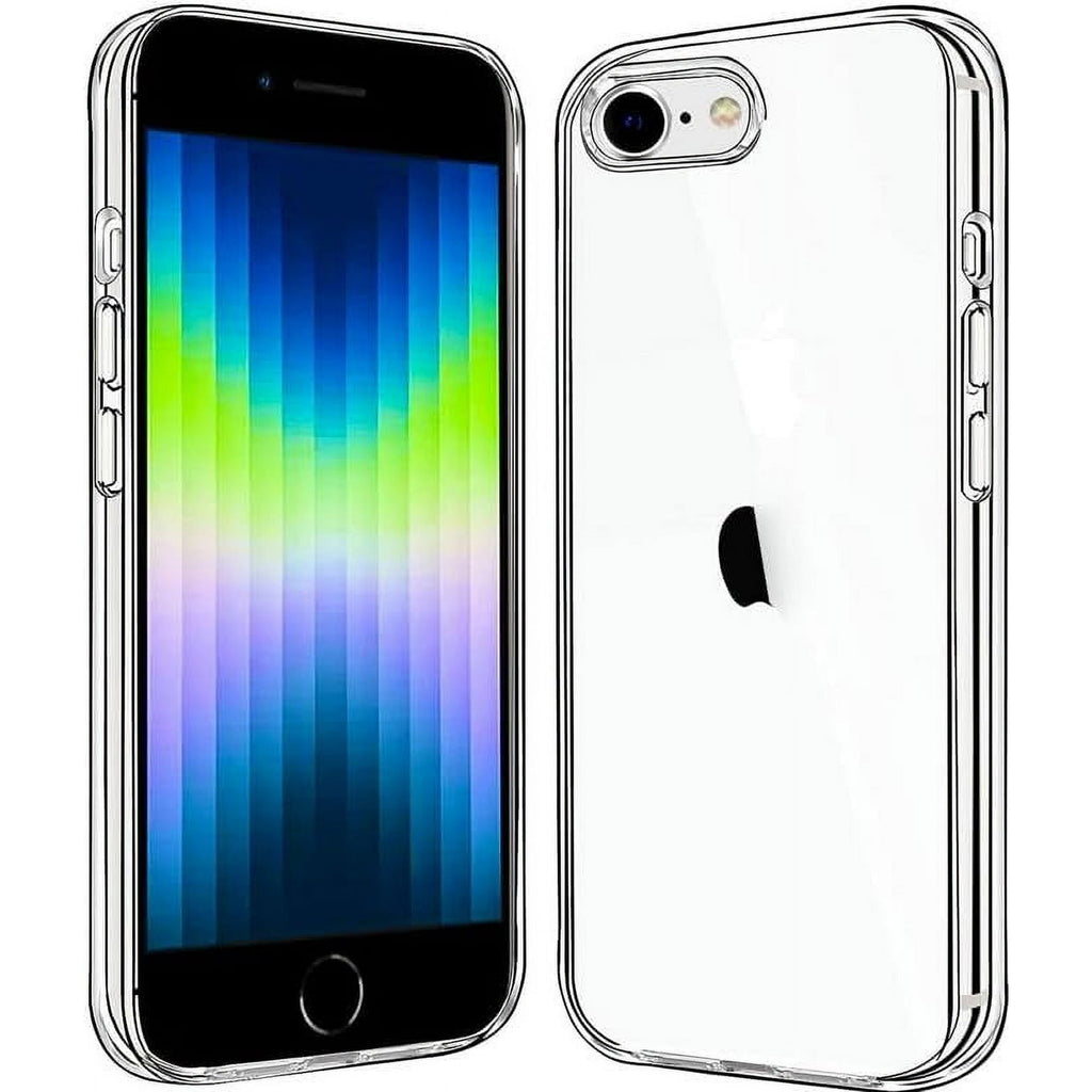 Entronix Case Compatible with iPhone 7/ 8/ SE - [Hard Back] Slim Clear