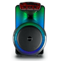 Portable Bluetooth 15" Party Speaker with Flame Lighting
