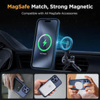 Entronix Bundle Compatible with iPhone 14 Pro - [Magnetic] Translucent Matte Case & 2 Clear Screen Protectors