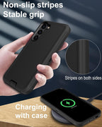 Entronix Bundle Compatible with Galaxy S23 FE - Heavy Duty Case & 1 Clear Screen Protector