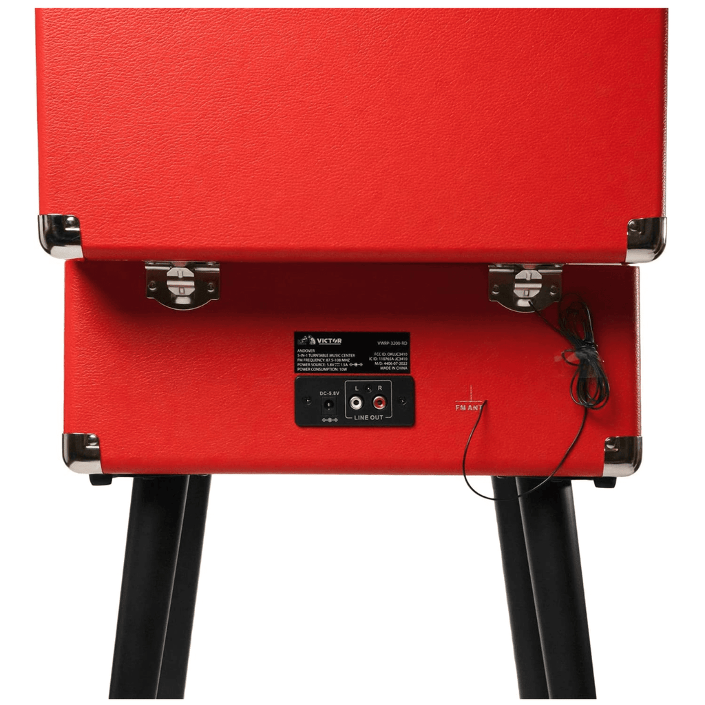 5-in-1 Music Center with Chair-Height Legs