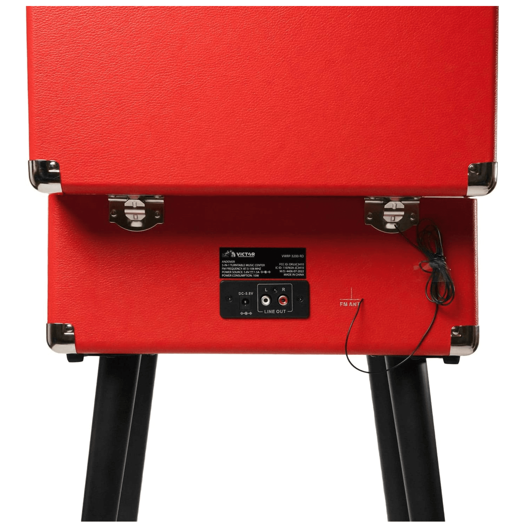 5-in-1 Music Center with Chair-Height Legs