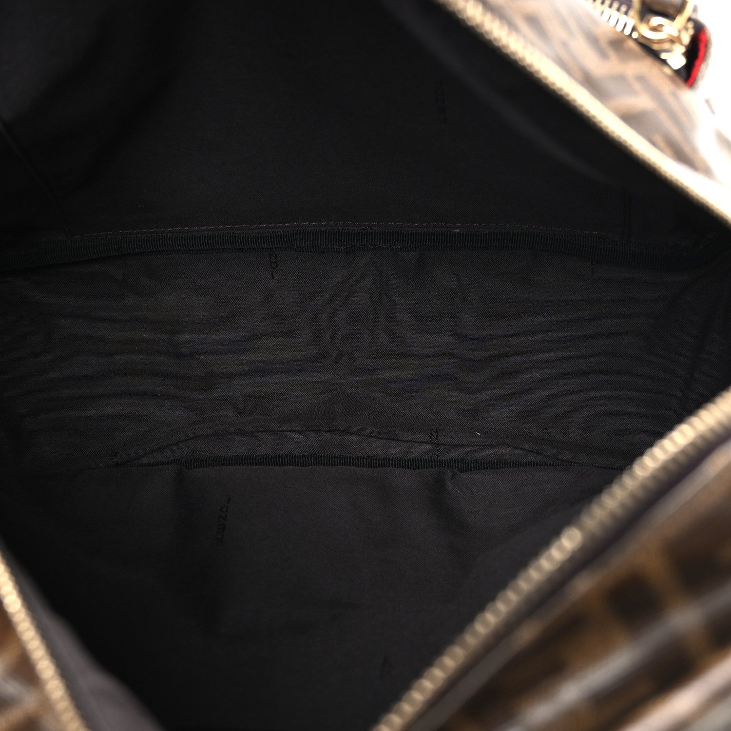 X FILA Glazed Fabric Vitello Century FF 1974 Mania Pouch Pocket Backpack Mogano Panna Blueberry