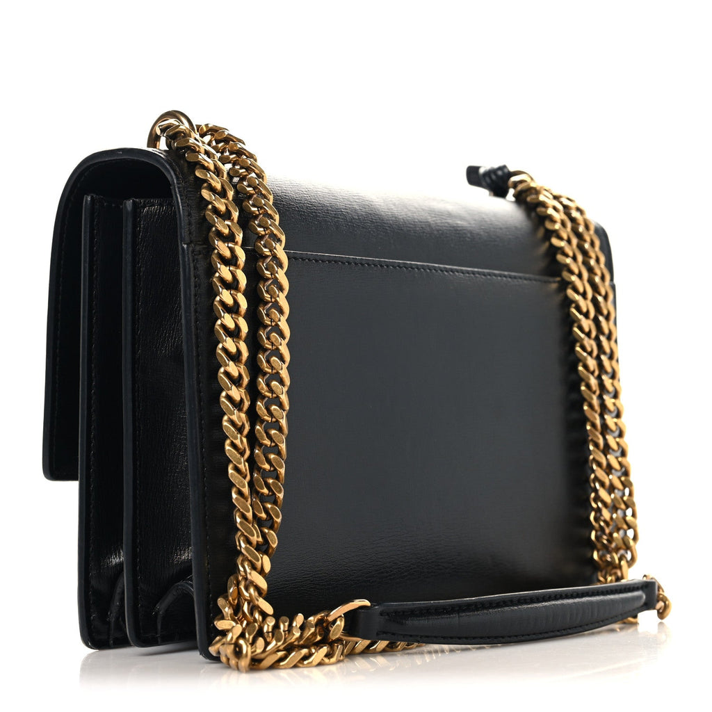 Calfskin Medium Monogram Sunset Black