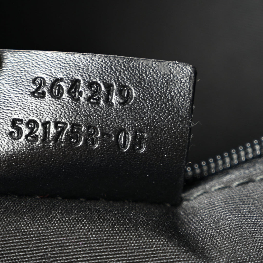 Canvas Shoulder Bag Black