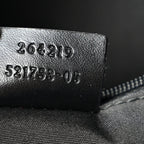 Canvas Shoulder Bag Black