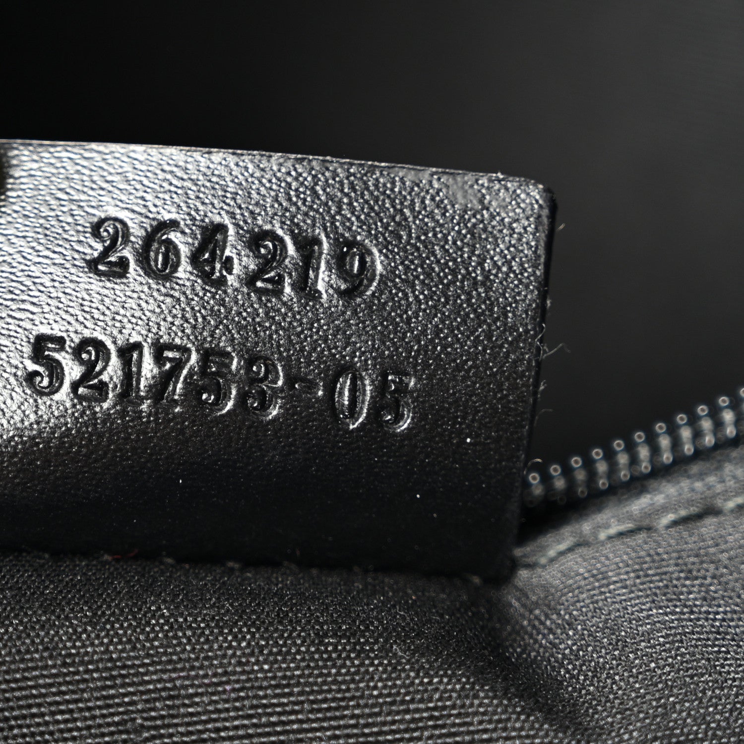 Canvas Shoulder Bag Black
