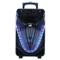 Portable 12" Bluetooth Party Speaker with Disco Lights