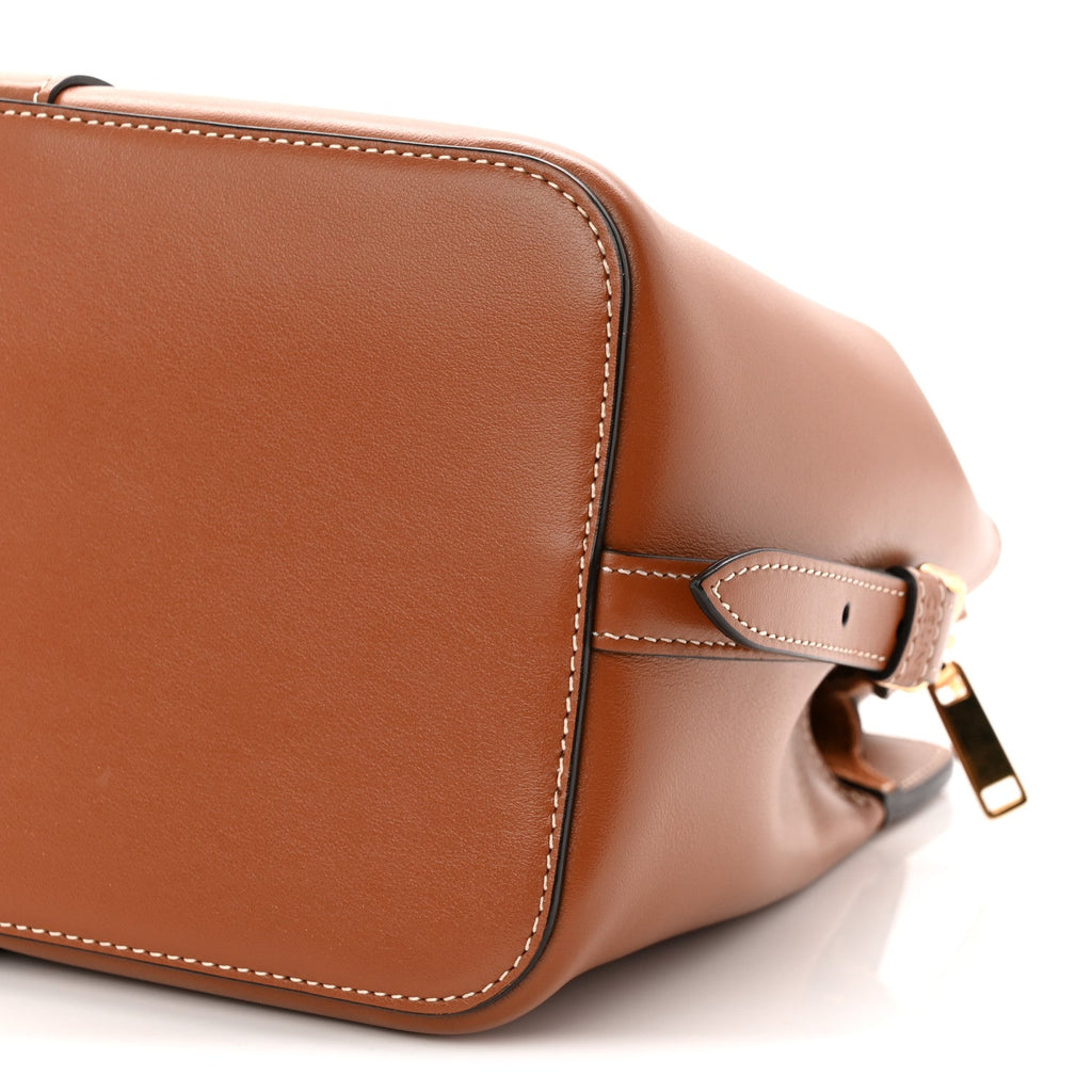 Calfskin Small Cabas De France Tan
