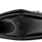 Caviar Quilted Small Boy Flap Black