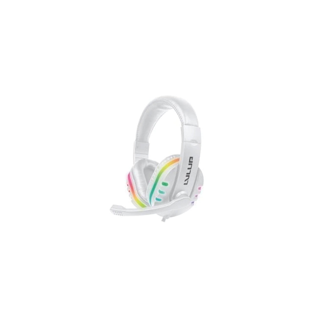Light Up Pro Gaming Headset in White