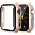 Entronix Case Compatible with iWatch Series 6/5/4/SE (3rd/2nd/1st Gen), 40mm - Hard Cover w/ Built-In Screen Protector