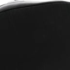Nylon Grained Calfskin Watson Diaper Bag Black