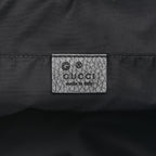 Nylon Monogram Medium Light Single Buckle Backpack Black