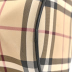 Nova Check Barrel Bag Black