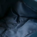 Lambskin Quilted Easy Carry Shopping Tote Blue