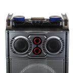 Triple 10 Inch Portable Bluetooth Subwoofer Speaker with Party Lights