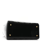 Patent Cannage Medium Lady Dior Black