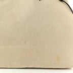 Tessuto Nylon Saffiano Shopping Tote White