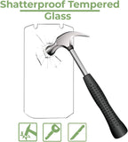 Entronix Clear Screen Protector Compatible with Zebra Scanner TC77 - 2-Piece Combo
