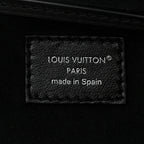 Lambskin Monogram Montsouris Vibe PM Black