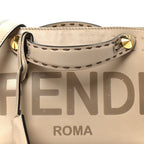Vitello King Logo Embossed Mini By The Way Boston Bag Nuvola