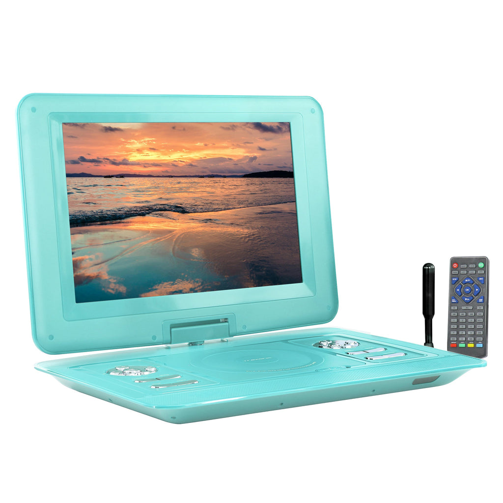 13.3 Inch Portable TV+DVD Player with Color TFT LED Screen and USB/HD/AV Inputs