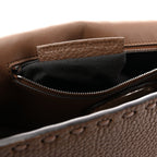 Cuoio Roma Sellerissima Nappa Sintetica Tape Stitch Baguette Fettuccia
