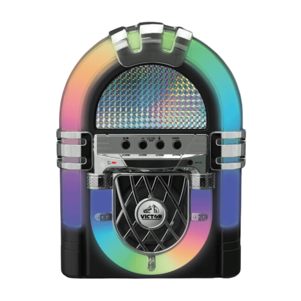 Mini Bluetooth Jukebox with Multicolor LED Lighting