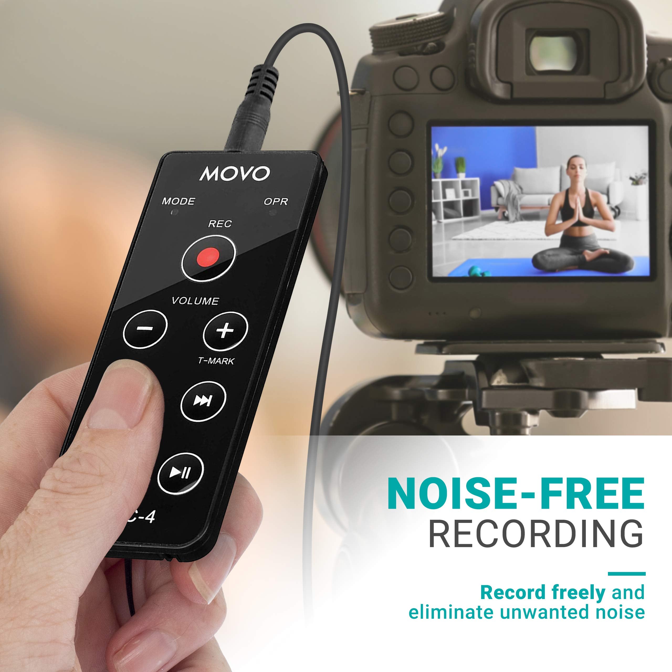 Movo REC-4 Wired Remote Control