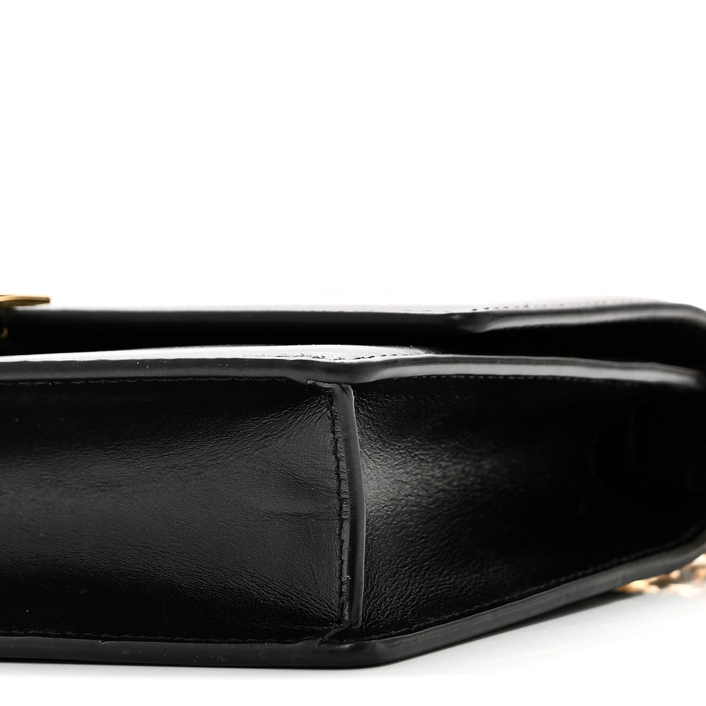 Calfskin Small 4G Chain Shoulder Bag Black