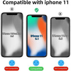 Entronix Case Compatible with iPhone 11 - [Flexible] Luxury Glossy Heart