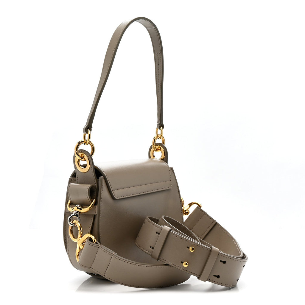 Calfskin Small Tess Bag Motty Grey