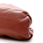 Smooth Butter Calf The Pouch Oversized Clutch Bordeaux