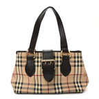 Haymarket Check Eden Tote Chocolate