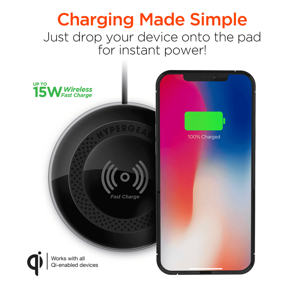 ChargePad Pro 15W Wireless Fast Charger USB-C