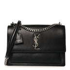Calfskin Large Monogram Sunset Black